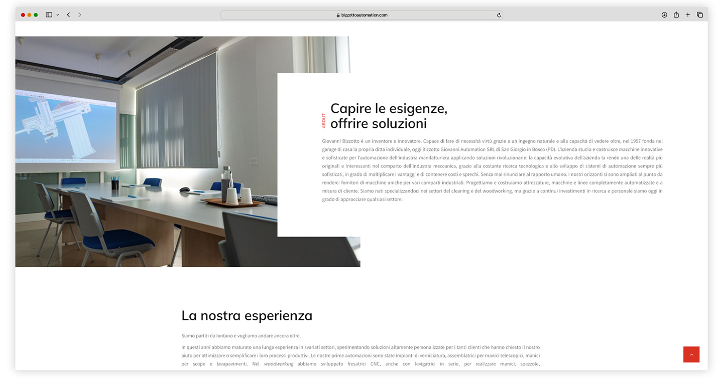 Bizzotto Contact Page